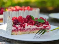 Fotografija recepta: Malinova torta