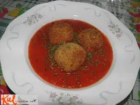 Fotografija recepta: Riževo - mesne ocvrte kroglice 