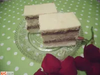 Fotografija recepta: Čokoladno - vanilijeve kockice