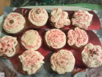 Fotografija recepta: Kokosove tortice z vanilijevo kremo 