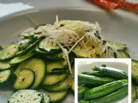 Fotografija recepta: Pikantni bučkin karpačo