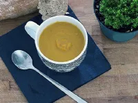 Fotografija recepta: Vroča bučna mineštrica