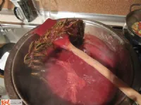 Fotografija recepta: Marmelada iz vinogradniških breskev in rožmarina