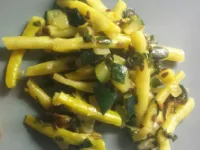 Fotografija recepta: Stročji fižol s semeni