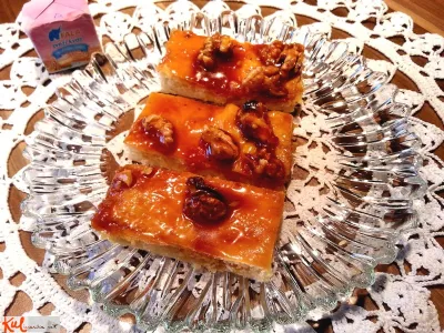 Kokosove rezine s karamelo