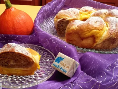 Prepletena hokaido orehova potica