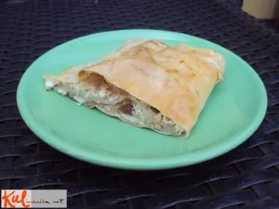 Dietni jabolčni zavitek