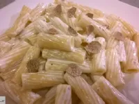 Fotografija recepta: Testenine v tartufovo-smetanovi omaki