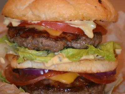 Ham-burger "ala fasulas"