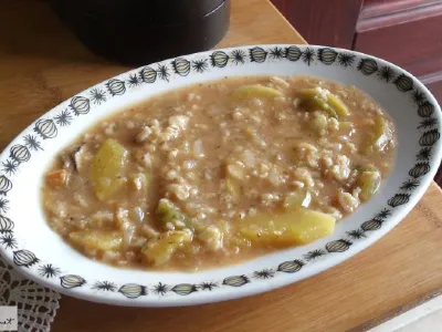 Bučni parlamajs z ovsenimi kosmiči