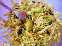 Fotografija recepta: Zeljna solata z avokadom