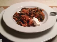 Fotografija recepta: Kodrolistni ohrovt z rižem