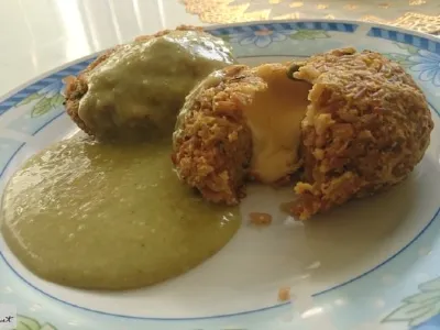 Riževo - zelenjavne kepe