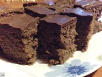 Fotografija recepta: Korenčkovo čokoladno pecivo