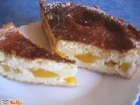 Fotografija recepta: Breskova pogača s skuto