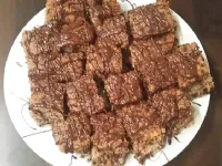 Fotografija recepta: Enostaven biskvit s čokolado in banano