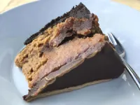 Fotografija recepta: Snickers cheesecake