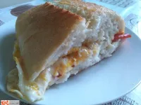 Fotografija recepta: Gaberski sendvič z jajci