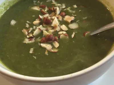 Zdrava čemaževa juha brez krompirja