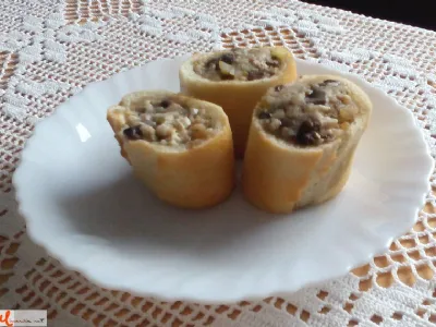 Polnjena francoska štruca