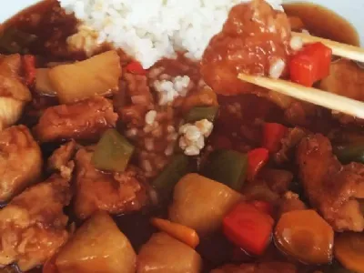 Sladko - kisli piščanec po kitajsko