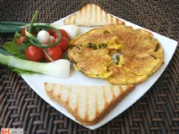 Fotografija recepta: Frtalja s pski 