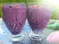 Fotografija recepta: Chia puding z borovnicam