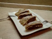 Fotografija recepta: Jabolčno - bučni zavitek