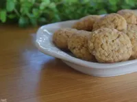 Fotografija recepta: Piškoti z ovsenimi kosmiči in kokosovim oljem