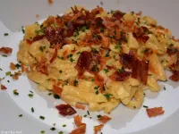 Fotografija recepta: Špecli s sirom »ala fasulas«