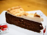 Fotografija recepta: Čokoladno skutina torta