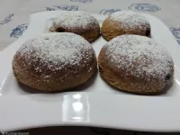 Fotografija recepta: Pustni polnozrnati krofi iz pečice