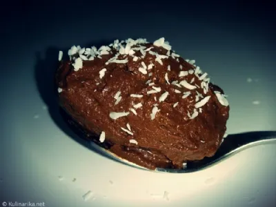 Avokadov mousse s čokolado