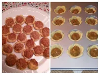 Fotografija recepta: Rožice - keksi z lešnikovim nadevom