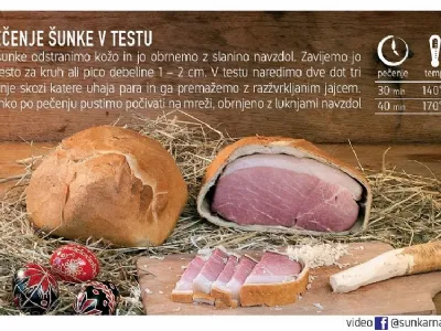 Šunka v testu