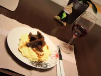 Fotografija recepta: Goveja rebrca v kavni omaki