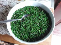 Fotografija recepta: Drobnjak za v skrinjo