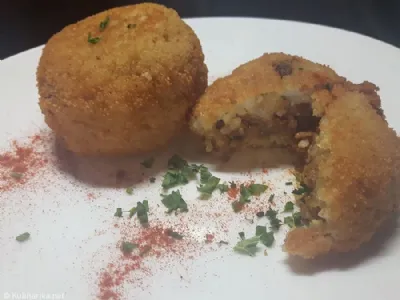 Arančini - riževe kroglice Montalbano