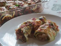 Fotografija recepta: Bučno - piščančje roladice