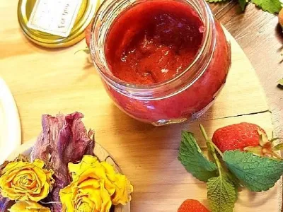 Domača marmelada brez kuhanja in brez sladkorja