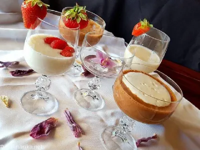 Vanilijevo - kokosov puding ali čokoladni puding brez kuhanja