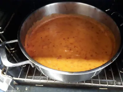 Pečena breskova marmelada