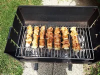 Fotografija recepta: Piščančji ražnjiči