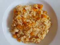 Fotografija recepta: Piščančja rižota s korenjem