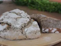 Fotografija recepta: Ajdov kruh z orehi