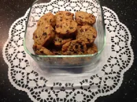 Fotografija recepta: Polnozrnati piškoti s suhim sadjem