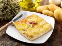 Fotografija recepta: Pica s krompirjem