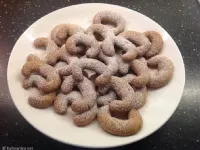 Fotografija recepta: Polnozrnati krhki rogljički