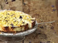 Fotografija recepta: Mangova skutina torta 