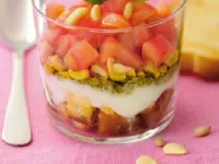 Fotografija recepta: Krema iz sira burrata z opečenci 